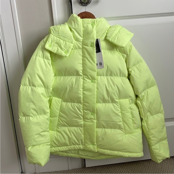 NWT Wunder Puff Hooded Jacket Faded Zap Size 4 - Picture 1 of 9